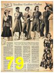1940 Sears Spring Summer Catalog, Page 79