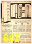 1952 Sears Fall Winter Catalog, Page 805