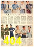 1943 Sears Spring Summer Catalog, Page 404