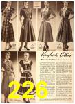 1950 Sears Fall Winter Catalog, Page 226