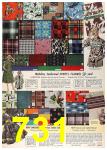 1955 Sears Fall Winter Catalog, Page 731