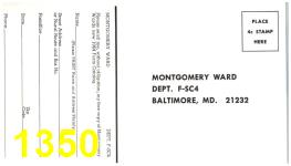 1964 Montgomery Ward Spring Summer Catalog, Page 1350