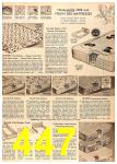 1955 Sears Fall Winter Catalog, Page 447
