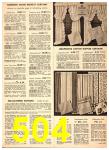 1950 Sears Spring Summer Catalog, Page 504
