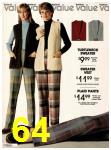 1981 Sears Fall Winter Catalog, Page 64