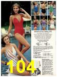1982 Sears Spring Summer Catalog, Page 104