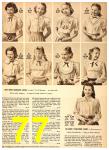 1948 Sears Fall Winter Catalog, Page 77