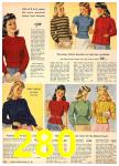 1943 Sears Fall Winter Catalog, Page 280