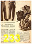 1949 Sears Fall Winter Catalog, Page 233