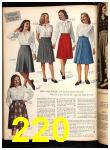 1946 Sears Fall Winter Catalog, Page 220