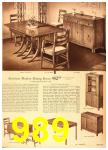 1943 Sears Fall Winter Catalog, Page 989