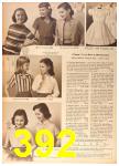 1957 Sears Fall Winter Catalog, Page 392