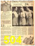 1940 Sears Fall Winter Catalog, Page 504