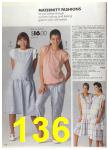 1989 Sears Style Catalog, Page 136