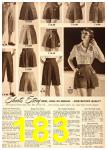 1951 Sears Spring Summer Catalog, Page 183