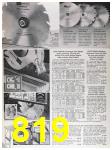 1984 Sears Fall Winter Catalog, Page 819
