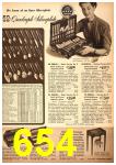 1952 Sears Fall Winter Catalog, Page 654