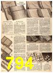 1956 Sears Fall Winter Catalog, Page 794