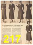 1950 Sears Fall Winter Catalog, Page 217