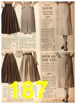 1954 Sears Spring Summer Catalog, Page 187