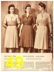 1943 Sears Spring Summer Catalog, Page 49