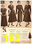 1949 Sears Fall Winter Catalog, Page 182