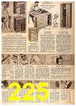 1957 Sears Fall Winter Catalog, Page 225