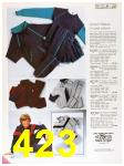 1984 Sears Fall Winter Catalog, Page 423