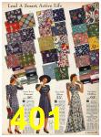 1940 Sears Spring Summer Catalog, Page 401