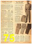 1954 Sears Spring Summer Catalog, Page 75