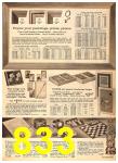1961 Sears Fall Winter Catalog, Page 833