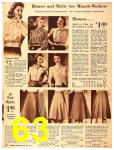 1940 Sears Fall Winter Catalog, Page 63