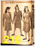 1947 Sears Spring Summer Catalog, Page 210