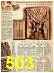 1940 Sears Spring Summer Catalog, Page 503