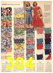 1943 Sears Spring Summer Catalog, Page 304