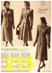 1948 Sears Fall Winter Catalog, Page 215