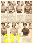 1954 Sears Spring Summer Catalog, Page 201