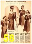 1940 Sears Fall Winter Catalog, Page 58