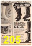 1969 Sears Winter Catalog, Page 205