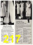1981 Sears Fall Winter Catalog, Page 217