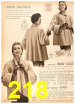 1954 Sears Spring Summer Catalog, Page 218