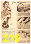 1951 Sears Spring Summer Catalog, Page 216