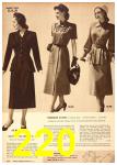 1948 Sears Fall Winter Catalog, Page 220