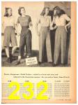 1946 Sears Spring Summer Catalog, Page 232