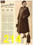 1949 Sears Fall Winter Catalog, Page 214