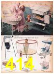 1957 Sears Spring Summer Catalog, Page 414