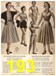 1954 Sears Spring Summer Catalog, Page 193