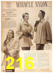 1954 Sears Spring Summer Catalog, Page 216