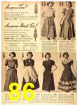 1950 Sears Fall Winter Catalog, Page 86