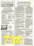 1981 Sears Fall Winter Catalog, Page 738